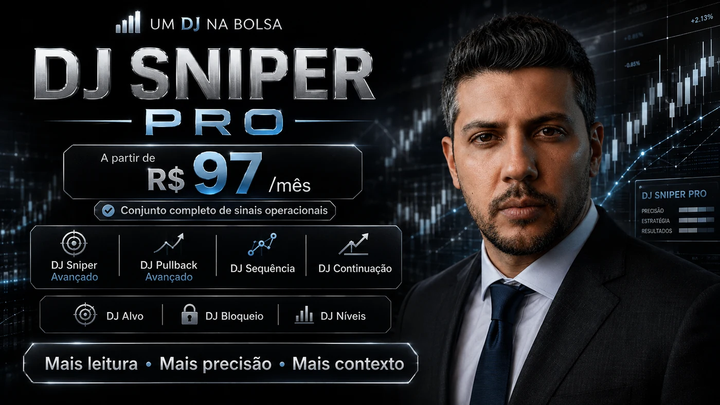 Plano DJ Sniper Pro por R$ 97 ao mês